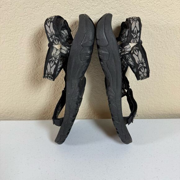 Teva Women's Hurricane IV Sandal Size 11 Strappy Adjustable Sport Outdoor Black - Picture 6 of 11
